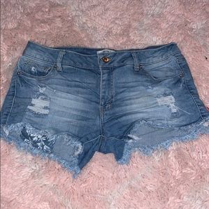 jean shorts